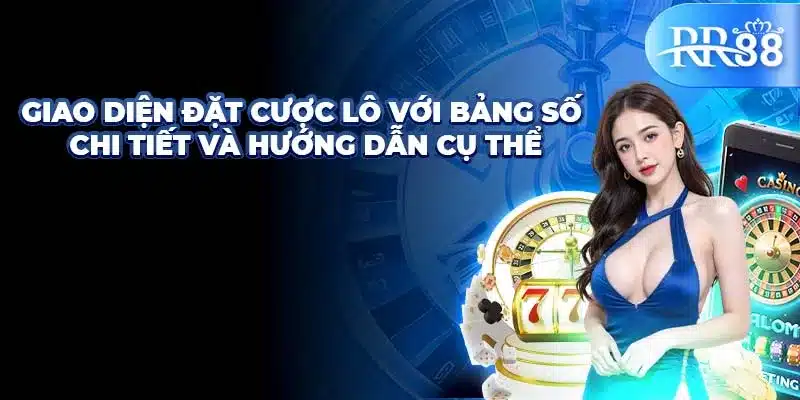 Lô Trượt – Bí Kíp Chơi Lô Đáng Thử Nghiệm Mới Nhất 2025 1 Giao diện đặt cược lô với bảng số chi tiết và hướng dẫn cụ thể