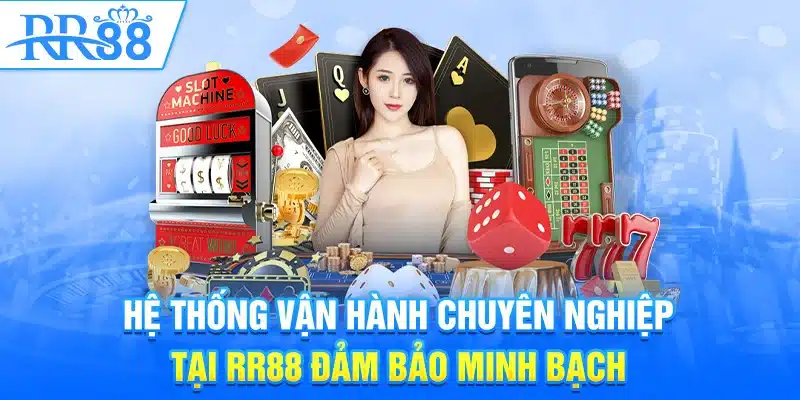 Hệ thống vận hành chuyên nghiệp tại RR88 đảm bảo minh bạch