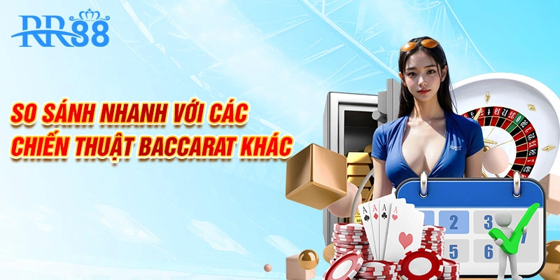 So sánh nhanh với các chiến thuật Baccarat khác
