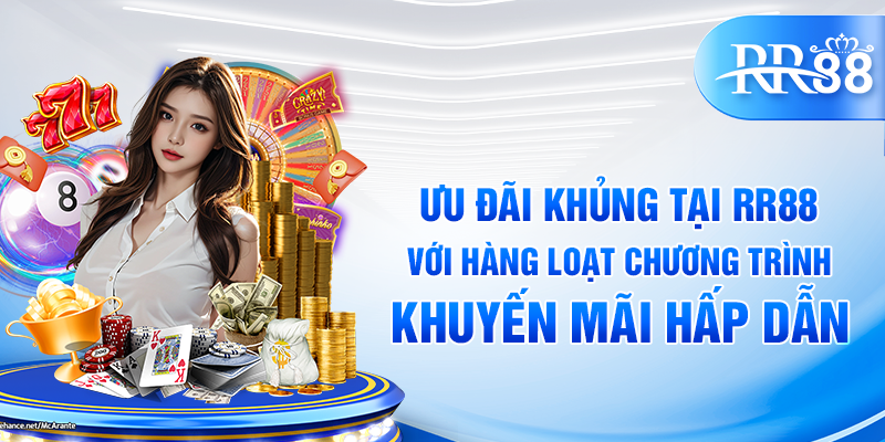Ưu đãi khủng tại RR88 với hàng loạt chương trình khuyến mãi hấp dẫn